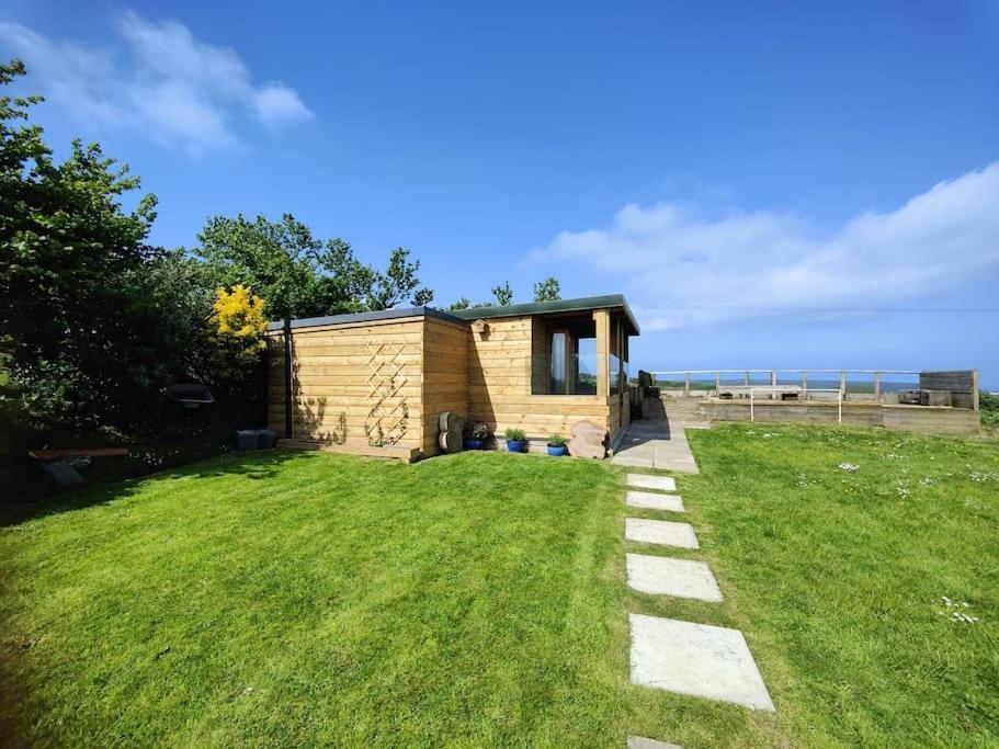 Little Swelle Cabin With Awesome Sea Views Poundstock Eksteriør bilde