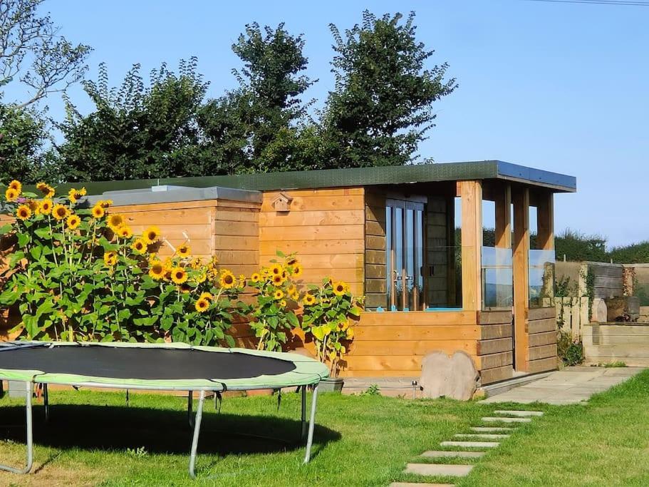 Little Swelle Cabin With Awesome Sea Views Poundstock Eksteriør bilde