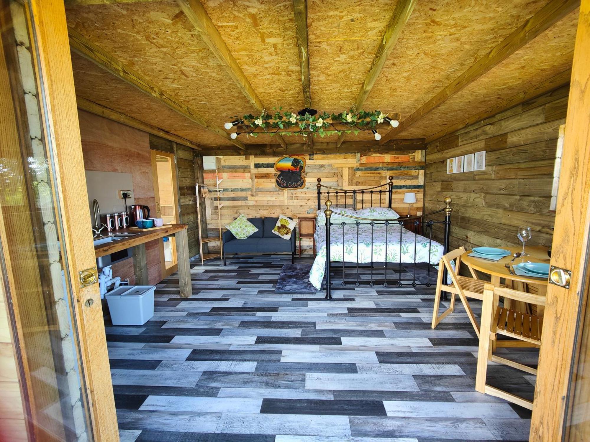 Little Swelle Cabin With Awesome Sea Views Poundstock Eksteriør bilde